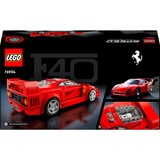 LEGO Speed Champions Supercoche Ferrari F40, Juegos de construcción Juego de construcción, 9 año(s), Plástico, 318 pieza(s), 340 g