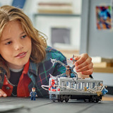 LEGO Spider-Man vs. Doc Ock: Escena del Tren Subterráneo, Juegos de construcción Juego de construcción, 9 año(s), Plástico, 393 pieza(s), 525 g