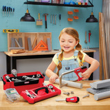 MGA Entertainment Little Tikes Creative Construction - Set Caja de Herramientas, Herramientas para niños 