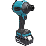 Makita Soplador a batería DAS180Z, 18 voltios, Ventilador azul/Negro