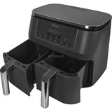Ninja Freidora de aire caliente de doble zona DZ300EU gris/Plateado