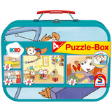 Bobo Siebenschläfer Caja de rompecabezas en maletín de metal, Puzzle