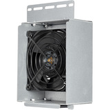 SilverStone RAC45-FC-801, Ventilador plateado/Negro