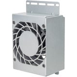SilverStone SST-RAC45-FC-801, Ventilador plateado/Negro