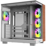 Thermaltake View 380 XL WS ARGB, Cajas de torre blanco/Madera