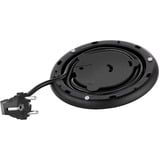 Unold 18715 tetera eléctrica 1,5 L 1800 W Negro, Acero inoxidable, Hervidor de agua acero fino/Negro, 1,5 L, 1800 W, Negro, Acero inoxidable, Plástico, Acero inoxidable, Indicador de nivel de agua, Sin cables