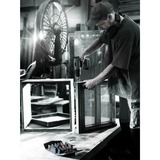 Wera 889/4/1 K Rapidaptor Universalhalter, 1/4", Adaptador de tuerca spinner negro/Verde