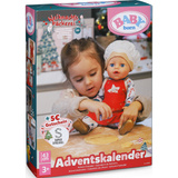 ZAPF Creation BABY born Calendario de Adviento, Accesorios para muñecas 
