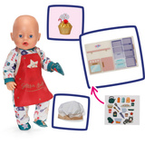 ZAPF Creation BABY born Calendario de Adviento, Accesorios para muñecas 