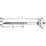 fischer PowerFast II 8,0x220 SK TX TG blvz, 568156, Tornillo 