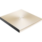 ASUS SDRW-08U8M-U unidad de disco óptico DVD±RW Oro, Regrabadora DVD externa dorado/Negro, Oro, Bandeja, Horizontal, Sobremesa/Portátil, DVD±RW, CD-R, CD-RW, DVD+R, DVD+R DL, DVD+RW, DVD-R, DVD-R DL, DVD-RW