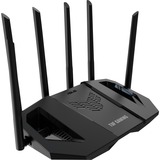 ASUS TUF Gaming BE6500 (TUF-BE6500) router inalámbrico 2.5 Gigabit Ethernet Doble banda (2,4 GHz / 5 GHz) Negro, Enrutador de malla negro, Wi-Fi 7 (802.11be), Doble banda (2,4 GHz / 5 GHz), Ethernet, Negro, Router de sobremesa
