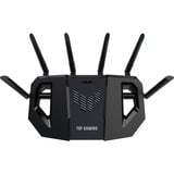 ASUS TUF Gaming BE6500 (TUF-BE6500) router inalámbrico 2.5 Gigabit Ethernet Doble banda (2,4 GHz / 5 GHz) Negro, Enrutador de malla negro, Wi-Fi 7 (802.11be), Doble banda (2,4 GHz / 5 GHz), Ethernet, Negro, Router de sobremesa