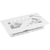 Alphacool Apex Distroplate, Distribuidor blanco/Transparente