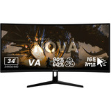 Arozzi Nova 34T2K165, Monitor de gaming negro