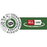 Bosch Kit de inicio de batería 18V 1x 4,0Ah + cargador rápido AL 18V-44, Conjunto negro