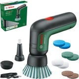 Bosch Set de cepillo universal a batería, 3,6 voltios, Lijadora de cepillo verde/Negro