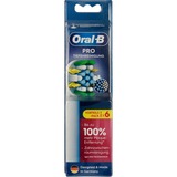 Braun Deep Cleaning 6 pieza(s) Blanco, Cabezal de cepillo blanco, 6 pieza(s), Blanco, 3 mes(es), Oral-B, Caja