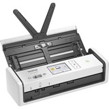 Brother ADS-1800W escaner Escáner con alimentador automático de documentos (ADF) 600 x 600 DPI A4 Blanco, Escáner de alimentación de hojas gris, 215,9 x 355,6 mm, 600 x 600 DPI, 1200 x 1200 DPI, 30 ppm, Escáner con alimentador automático de documentos (ADF), Blanco