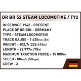 COBI Locomotora de vapor DR BR 52 y semáforo ferroviario, Juegos de construcción 