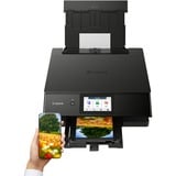 Canon PIXMA TS8750 Inyección de tinta A4 4800 x 1200 DPI Wifi, Impresora multifuncional negro, Inyección de tinta, Impresión a color, 4800 x 1200 DPI, Copia a color, A4, Negro
