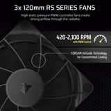 Corsair NAUTILUS 360 RS Reacondicionado, Refrigeración por agua negro