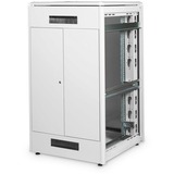 Digitus Armario de red de la serie Unique - 800 x 800 mm (an. x pr.), Armario IT gris claro, Rack o bastidor independiente, 26U, 800 kg, Bloqueo del teclado, Gris