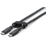 Digitus Cable de conexión USB 3.2 Gen 2 de silicona USB-C > USB-C negro