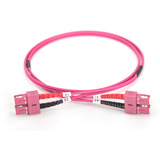 Digitus Cable de parche LWL, dúplex, conector SC > SC, multimodo OM4 violeta