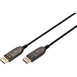 Digitus Cable híbrido de fibra óptica DisplayPort AOC, UHD 8K negro