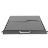 Digitus Consola KVM LCD HD modular con TFT de 17" y 8 puertos HDMI, Switch KVM negro