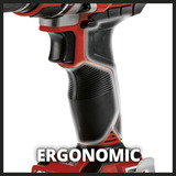 EINHELL Atornillador profesional a batería TP-CD 18/50 Li BL Solo, 18Volt, Taladro/destornillador rojo/Negro