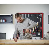 EINHELL Atornillador profesional a batería TP-CD 18/50 Li BL Solo, 18Volt, Taladro/destornillador rojo/Negro