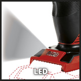 EINHELL TP-CD 18/50 Li BL Solo, Taladro/destornillador rojo/Negro