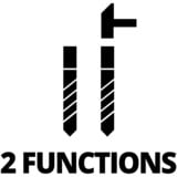 EINHELL Taladro percutor TE-ID 500 E, Taladradora de impacto rojo/Negro