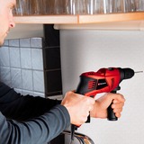 EINHELL Taladro percutor TE-ID 500 E, Taladradora de impacto rojo/Negro
