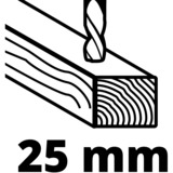 EINHELL Taladro percutor TE-ID 500 E, Taladradora de impacto rojo/Negro