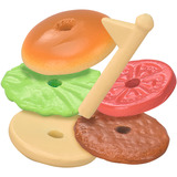 EPOCH Sylvanian Families - Puesto móvil de hamburguesas con figura, Juegos de construcción 