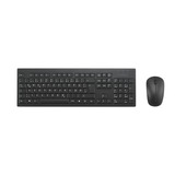 Kensington KM150 EQ teclado Ratón incluido Oficina RF inalámbrico QWERTZ Alemán Negro, Juego de escritorio negro, Inalámbrico, RF inalámbrico, Interruptor de membrana, QWERTZ, Negro, Ratón incluido