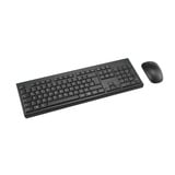 Kensington KM150 EQ teclado, Juego de escritorio negro, Completo (100%)