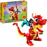 LEGO Creator Dragón Rojo, Juegos de construcción Juego de construcción, 6 año(s), Plástico, 149 pieza(s), 185 g