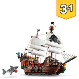 LEGO Creator Pirate Ship, Juegos de construcción Juego de construcción, 9 año(s), 1262 pieza(s), 2,03 kg