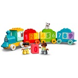 LEGO DUPLO Tren de los Números: Aprende a Contar, Juegos de construcción Juego de construcción, 1,5 año(s), Plástico, 23 pieza(s), 544 g