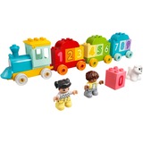 LEGO DUPLO Tren de los Números: Aprende a Contar, Juegos de construcción Juego de construcción, 1,5 año(s), Plástico, 23 pieza(s), 544 g