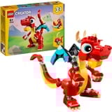 LEGO Dragón Rojo, Juegos de construcción Juego de construcción, 6 año(s), Plástico, 149 pieza(s), 185 g