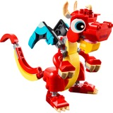 LEGO Dragón Rojo, Juegos de construcción Juego de construcción, 6 año(s), Plástico, 149 pieza(s), 185 g