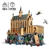 LEGO Harry Potter Castillo de Hogwarts™: Gran Comedor, Juegos de construcción Juego de construcción, 10 año(s), Plástico, 1732 pieza(s), 3,1 kg