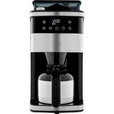 Medion MD 19911, Cafetera de filtro plateado/Negro