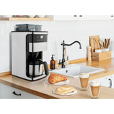 Medion MD 19911, Cafetera de filtro plateado/Negro