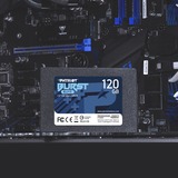 Patriot Burst Elite 2.5" 120 GB Serial ATA III, Unidad de estado sólido negro, 120 GB, 2.5", 450 MB/s, 6 Gbit/s